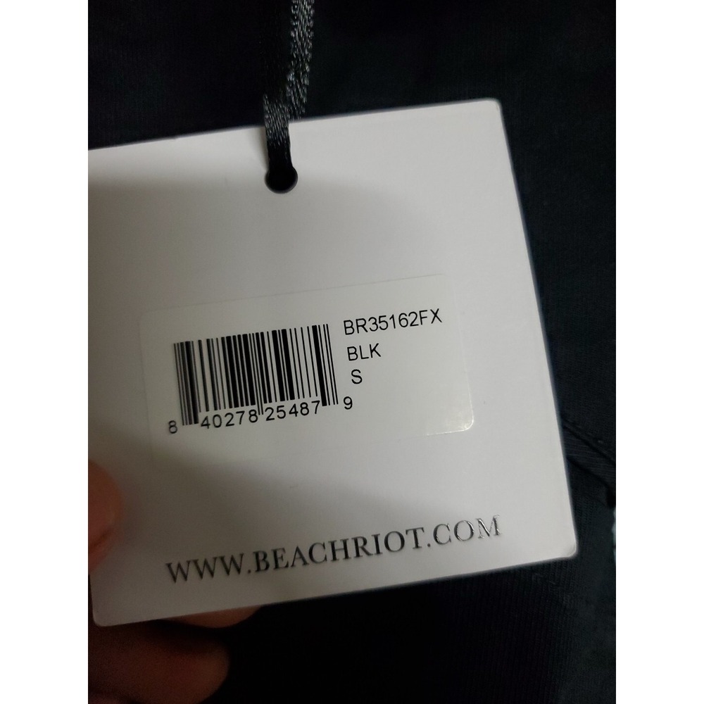 Beach Riot Womens Racetrack Jumpsuit Sz Small Black NWT NEW - Picture 5 of 9